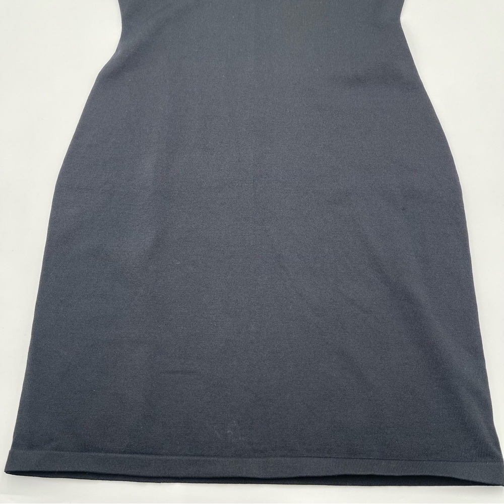Ralph Lauren Sheath Dress Small Black Mock Neck Long Sleeve Fitted Minimalist - Picture 6 of 13
